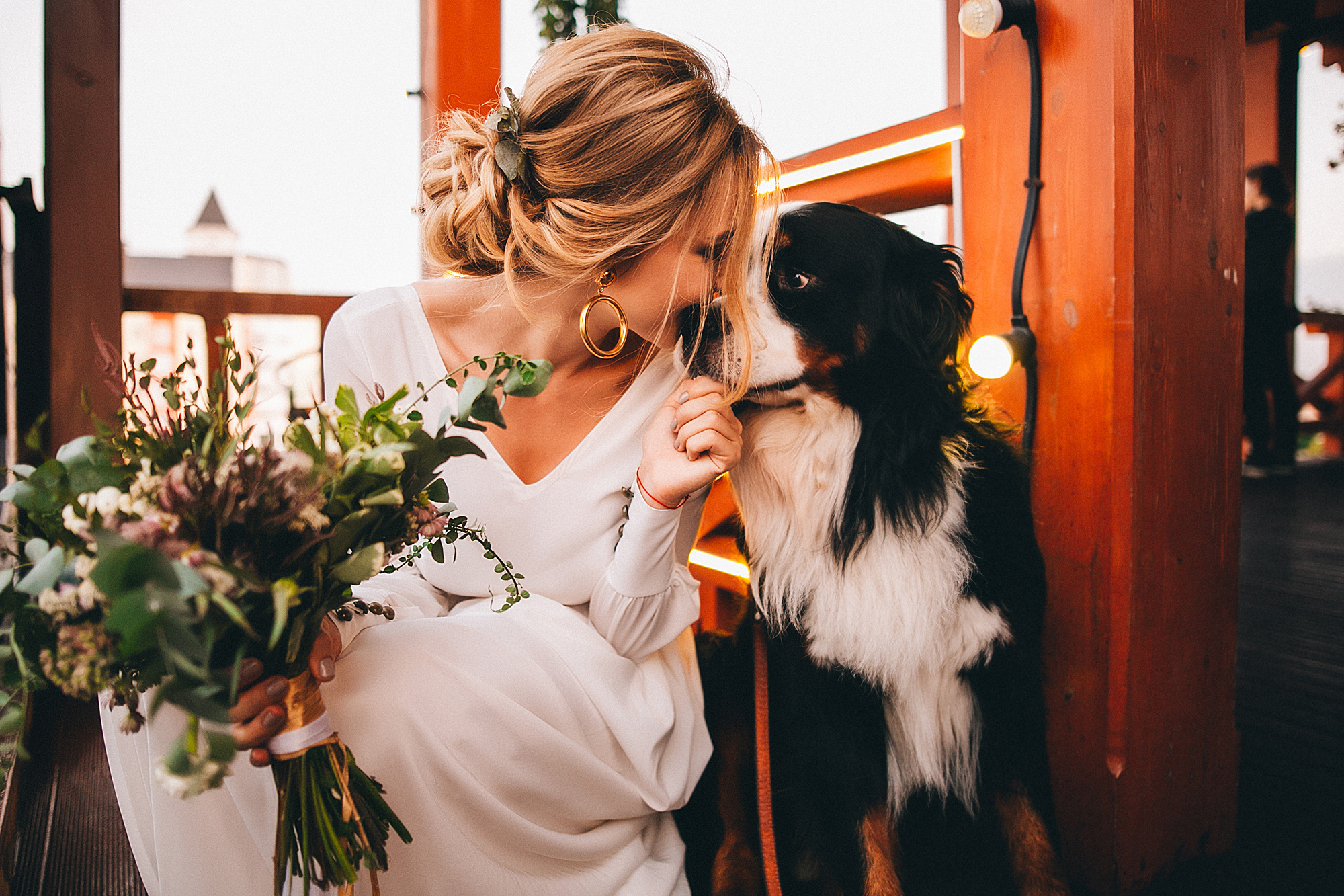 Her sister asked her to give up her seat at her wedding so her dog could sit there instead – Chip Chick