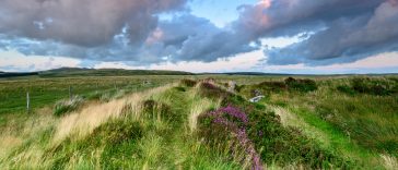 King Arthur's Hall, a neolithic monument on Bodmin Moor in Cornwall