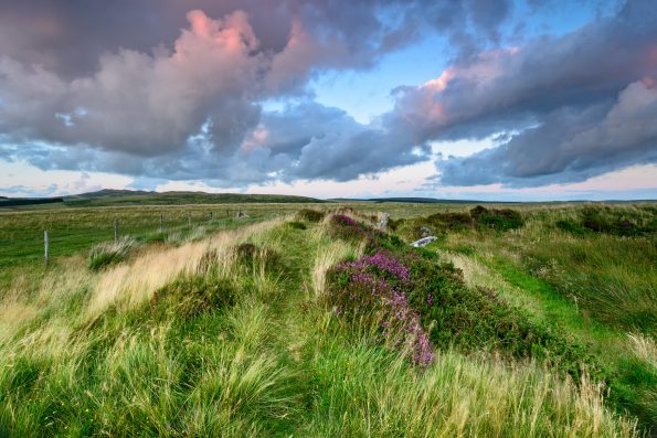 King Arthur's Hall, a neolithic monument on Bodmin Moor in Cornwall