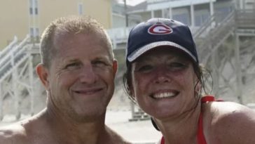 GoFundMe - pictured above Rod smiles with his wife Kim