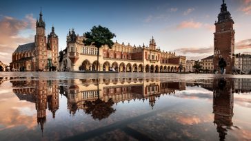 Arkadiusz - stock.adobe.com - illustrative purposes only - pictured above is the main square in Krakow, Poland