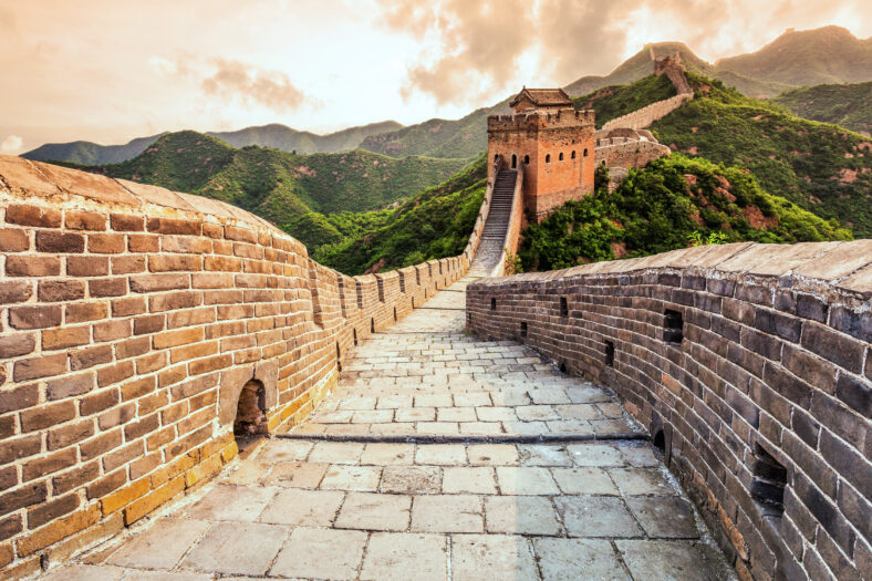 greatwall the landmark of china and beijing